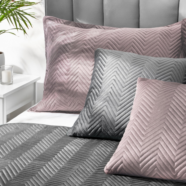 Poszewka 50 x 70 Dekoracyjna Welwet Sofia Puder