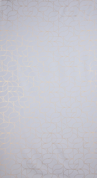 Zasłona 140 x 250 Dekoracyjna Evi Biały+Złoty