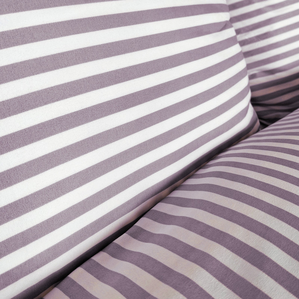 Pościel 220 x 200 3cz Mikrofibra w Pasy Eusebia Home 02