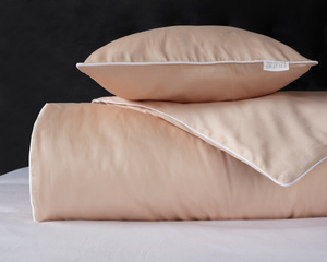 Bedding 140 x 200 2 pcs Makosatin Pure with Biza 09