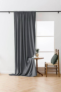 Curtain 140 x 270 Velvet Tunnel Tape Giorgia 10