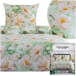 Bedding 140 x 200 2pcs Satin Maria 3096