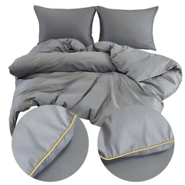 Bedding 200 x 220 3pcs Satin Cotton with Biza Can 04