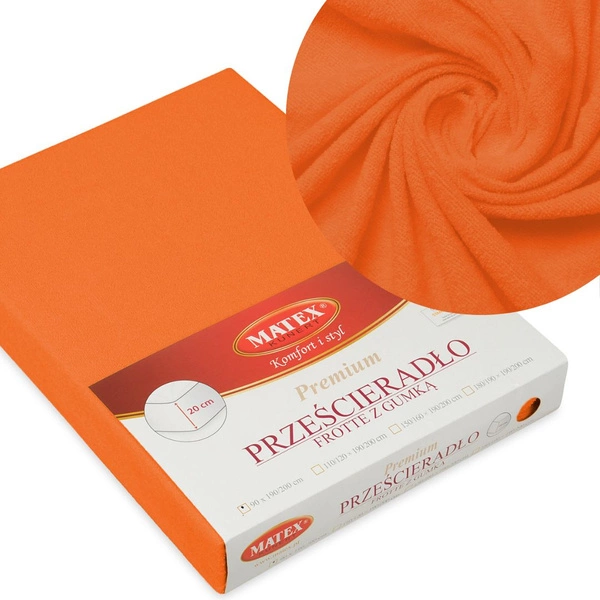 Prześcieradło 160 x 200 Frotte z Gumką PREMIUM 49