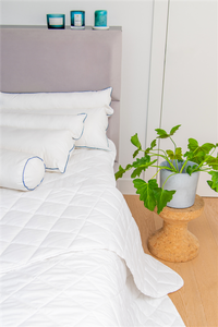 Anatomical Microfibre Pillow with Shaft 50 x 70