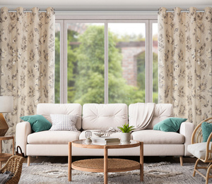 Zasłona 140 x 250 Dekoracyjna Welwet Gloria2 Beż