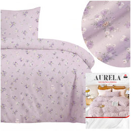 Pościel 140 x 200 2cz Satyna Bawełniana Aurela 09