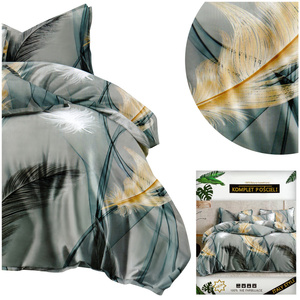 Bedding set 160 x 200 4 pieces Satin Dalwin 952