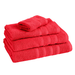 Towel 50 x 90 Bath Frotte Milo 16 Red