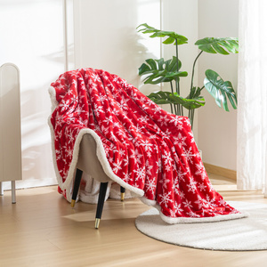 Koc 160 x 200 Mikrofibra Świąteczna Hayat 101