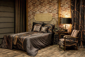 Koc 150 x 200 Mikrofibra Alisma2 Br+Beż