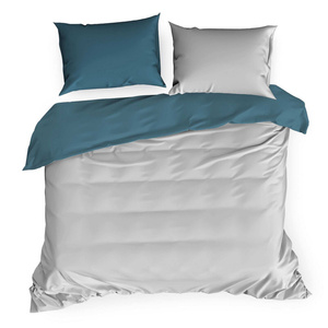 Bedding 220 x 200 3cz Satin Nova3 Silver + Tur