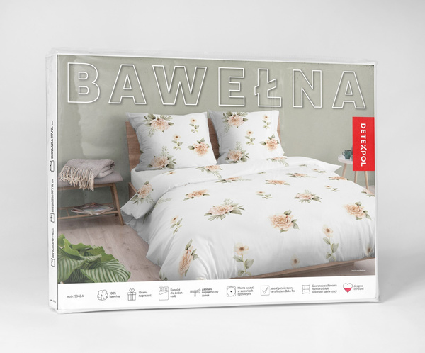 Pościel 220 x 200 3cz Vicenza Bawełna wz. 5342A
