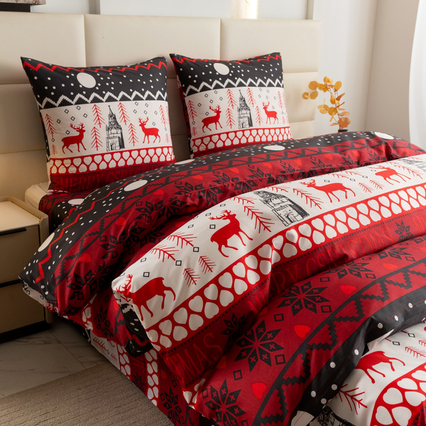 Pościel 160 x 200 3cz Gładka Eusebia Home 22