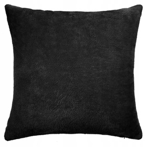 40 x 40 Decorative Microfiber Solo Black Pillowcase