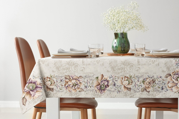 140 x 180 Decorative Tapestry Tablecloth 1182 Fiol