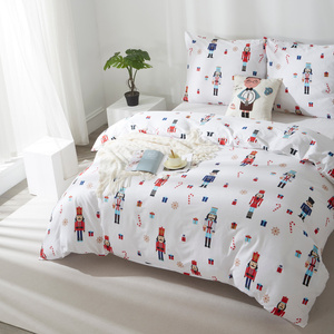 Bedding 140 x 200 2cz Satin Cotton Nutcracker