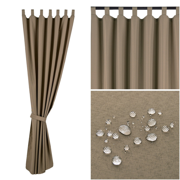 Zasłona 155 x 220 Ogrodowa Wodoodporna Rune B03