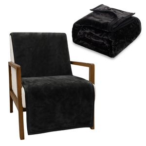 Koc 70 x 160 Akrylowy Jednolity Ciepły Yasemin 02