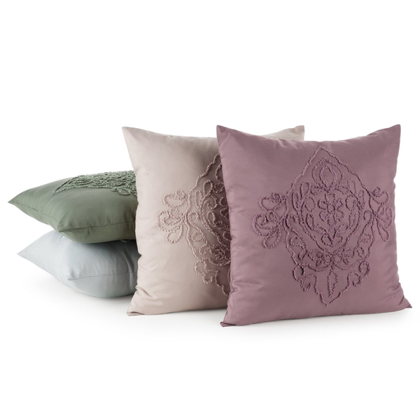 Poszewka 45 x 45 Dekoracyjna Mira 1A Beżowy