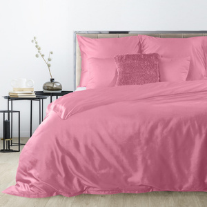 Bedding 220 x 200 3pc Satin Nova3 Pink