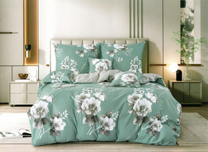 Bedding 160 x 200 3pc Satin Cotton No. A1736