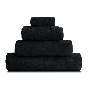 Towel 70 x 140 Cotton Bari 500g/m2 Black