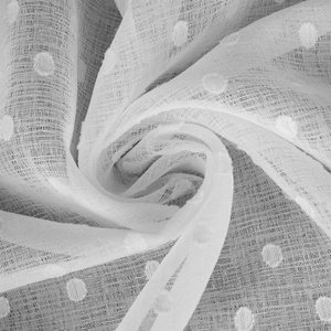 Curtain 140 x 250 Decorative Hania White