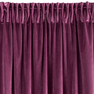 Ria Decorative Tape Curtain 140 x 270 C.Purple