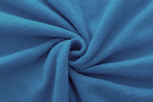 Terry sheet with elastic 017_D Cornflower 80x160