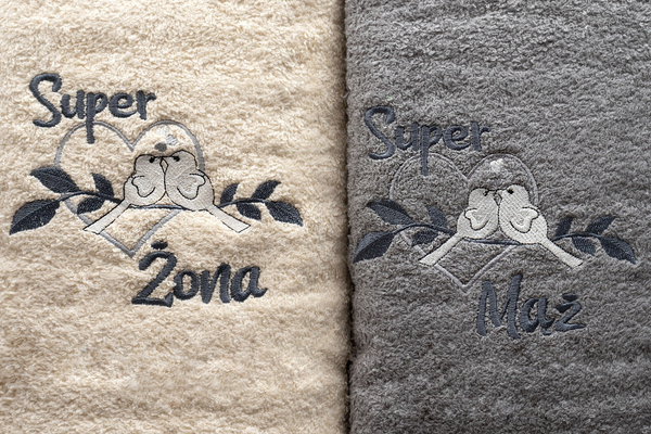 Towel Set 2pcs. 50x100 Carol 24