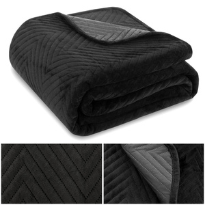 Bedspread 220 x 240 Herringbone Velvet Caden 04