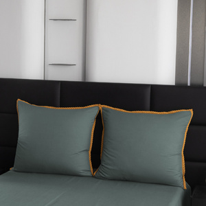 Bedding 140 x 200 2pcs Smooth with Lace Brandon 06