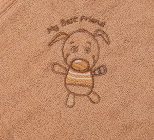 Towel 85 x 85 Hooded Terrycloth Best Friends 16