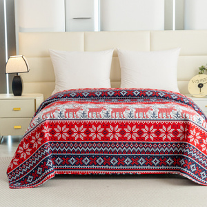 Narzuta 220 x 240 Tłoczona Świąteczna Levent 3230