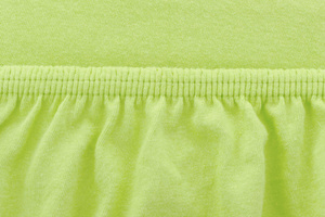 Jersey sheet with elastic 052_D Lime 200x220