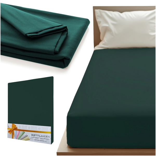 Prześcieradło 200 x 220 Bez Gum Bawełna Aloiso 74