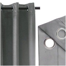 Curtain 140 x 250 Velvet Giorgia 12 Sleeve