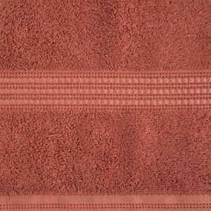 Ręcznik 70 x 140 Kąpielowy Bawełna Mela 05 Cegła