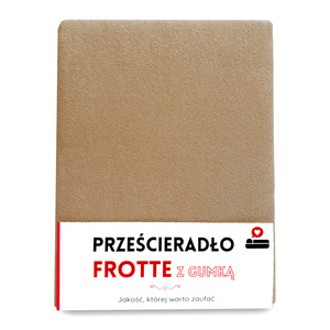 Prześcieradło 90 x 200 Frotte z Gumką Gaja 30