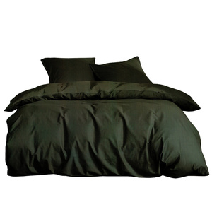 Bedding 160 x 200 3 pcs Cotton Satin No. A1673