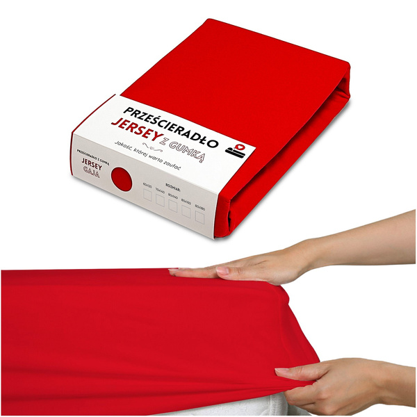 Prześcieradło 60 x 120 Jersey z Gumką Gaja 16