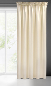 Zasłona 140 x 270 Dekoracyjna Pierre Cardin Sibel Krem