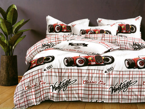 Bedding 160 x 200 3pcs Satin Dalwin 1055