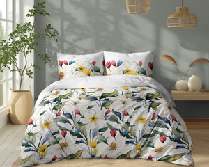 Bedding 220 x 200 3pc Vicenza Cotton pattern 5774A