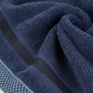 Towel 30x50 Bath Frotte Abbie 10 Navy Blue