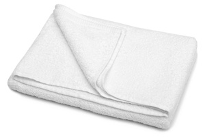 Hotel Towel 50 x 100 Aqua 4 400 g/m2 01 White