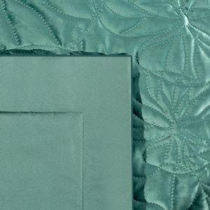 280 x 260 Decorative Velvet Bedspread SALVIA1 SZAŁW