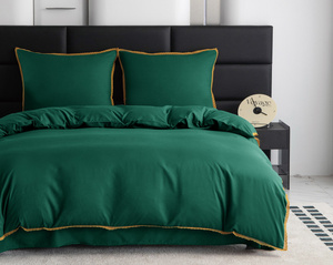 Bedding set 200 x 220 3 pcs Smooth with Lace Brandon 02