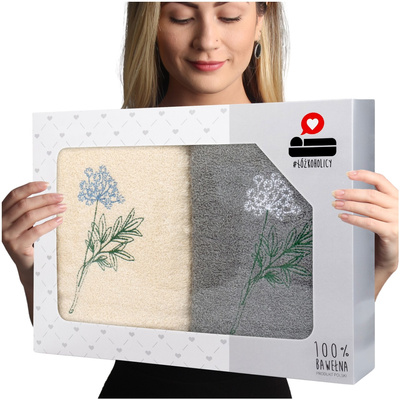 Komplet Ręczników 2szt. 50x100 Luba 04